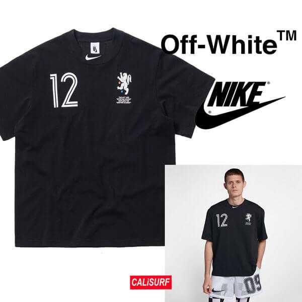 【激レアアイテム】ナイキ オフ ホワイト Tシャツ コピー Nike Lab x Off White コラ