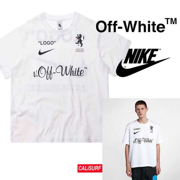 【激レアアイテム】ナイキ オフ ホワイト Tシャツ コピー Nike Lab x Off White コラ