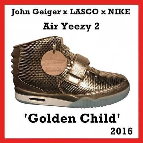 John Geiger x LASCO x NIKE Air Yeezy 2 Golden Child 2016 GC2016YZ