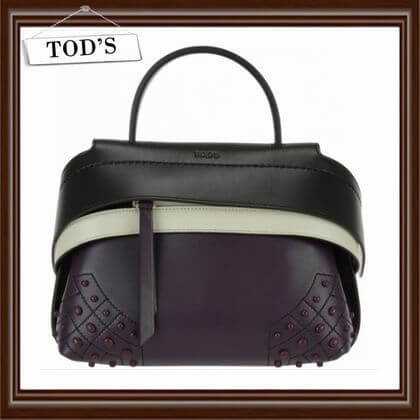 16-17FW【TODS】トッズ バッグスーパーコピー MICRO WAVE BAG XBWAMRHG101SRK R406