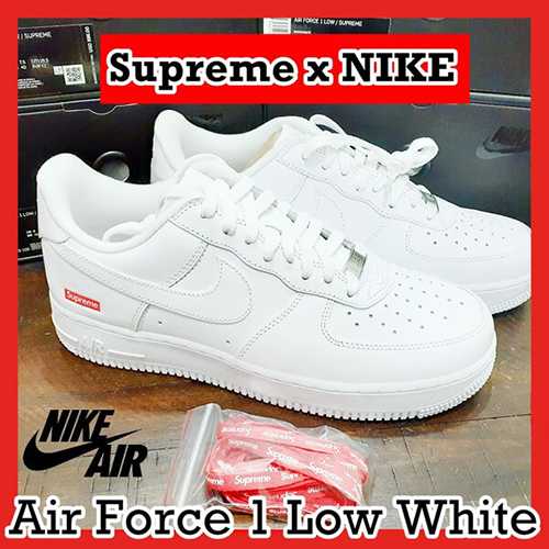 ナイキ air force 1 Supreme 偽物 エアフォース1 Low Box Logo White SS 20 WEEK 2 20101401