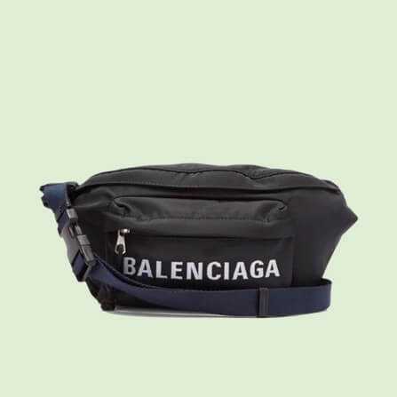 BALENCIAGA バレンシアガ ナイロン ロゴ ウィール ベルトバッグ 569978 HPG1X 1090