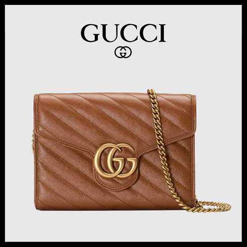 ★ 20AW新作 日本未発売【Gucci】 偽物GG Marmont mini bag 474575 0OLFT 2535