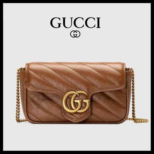 ★ 20AW新作 ロンドン【Gucci】 コピー GG Marmont super　mini bag 476433 0OLFT 2535