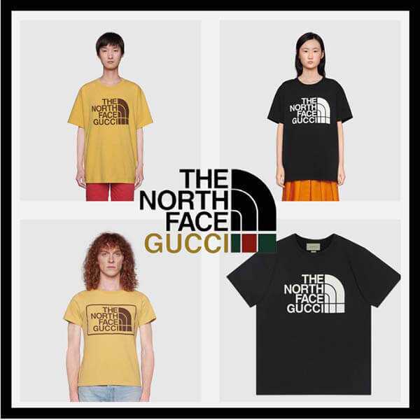 THE NORTH FACE x GUCCI コラボロゴTシャツ